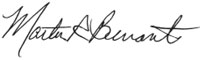 Martin R. Benante signature